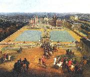 unknow artist Painting of the Chateau de Meudon, oil painting on canvas